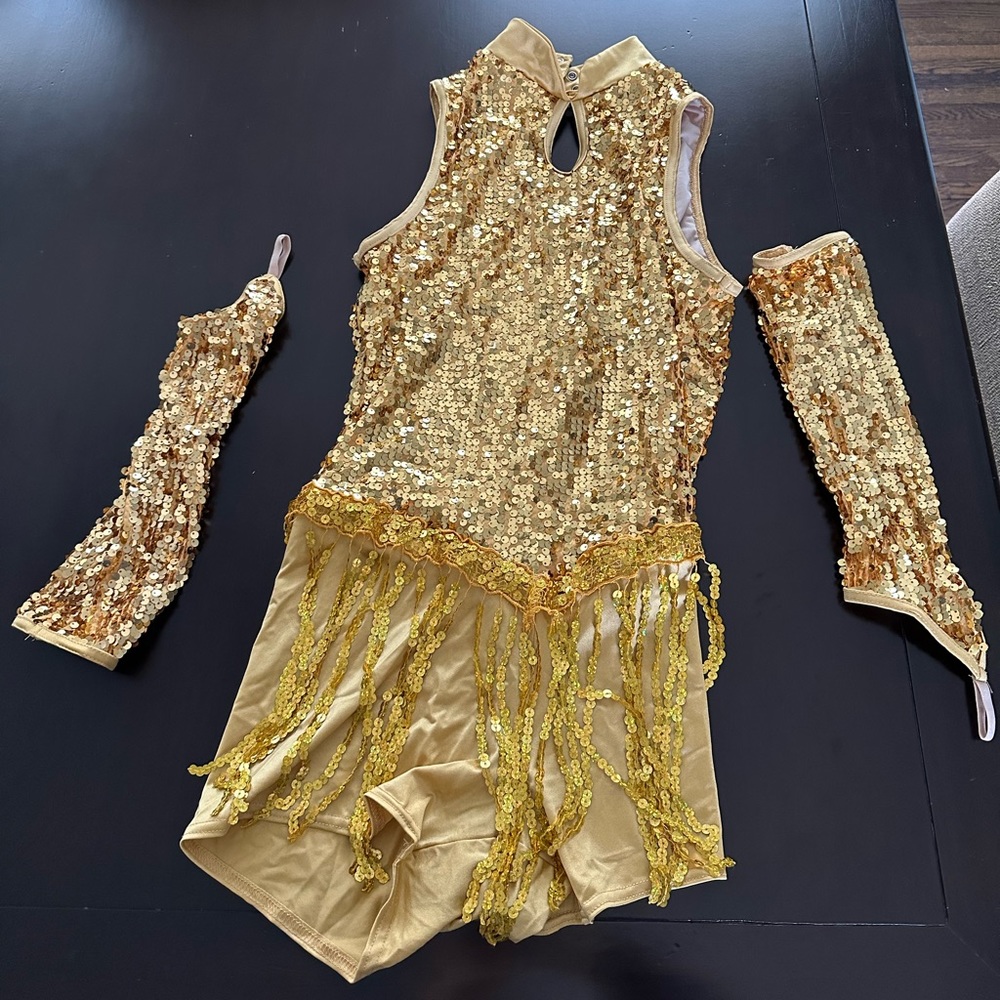 Weissman Gold Women's Jazz Costume Adult Large